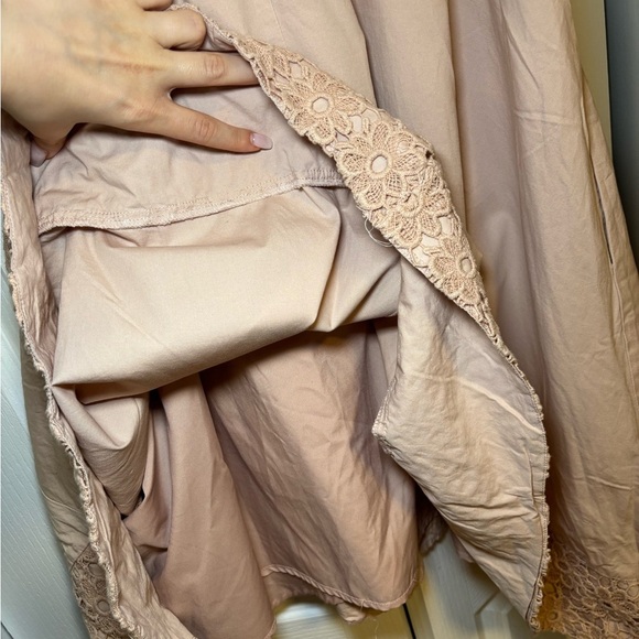 Nanette Lepore - Floral Sleeveless Summery Cocktail Blush Pink Dress in Size 6 - Picture 6 of 9